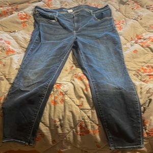 Eddie Bauer Slightly Curvy Skinny Jean - worn once